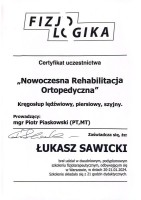certyfikat Łukasz Sawicki