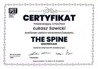 certyfikat Łukasz Sawicki