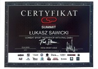 certyfikat Łukasz Sawicki